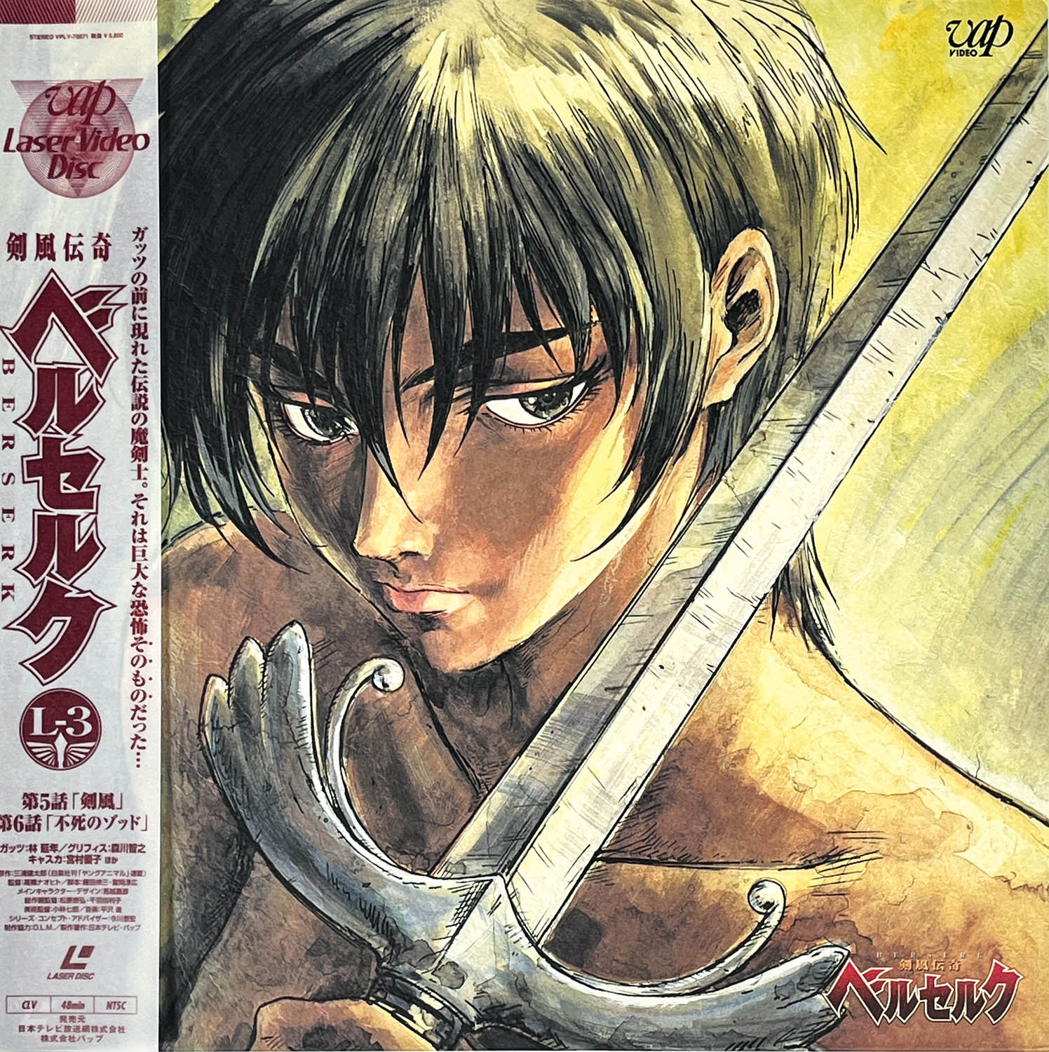 4901] 剣風伝奇ベルセルク LD全13巻セット