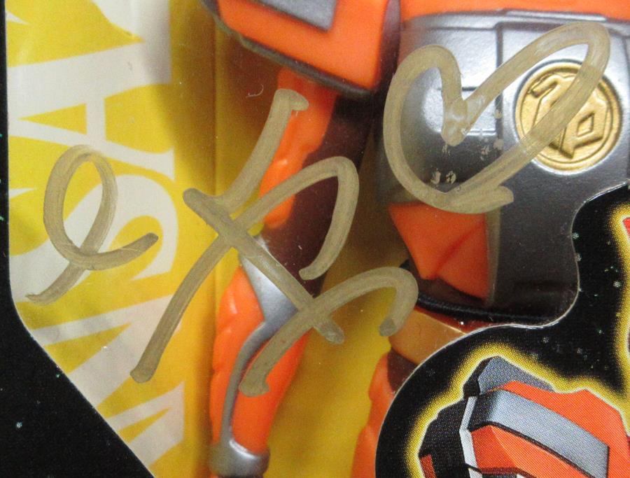 直筆サイン入りTOY 磯山さやか 超星神グランセイザー PG-11122