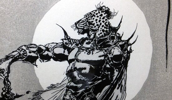 天野喜孝「孤軍」木版画 アールビバン 超レア グインサーガ 限定本人直筆サイン 天野喜孝「孤軍」木版画 アールビバン 超レア グインサーガ 限定