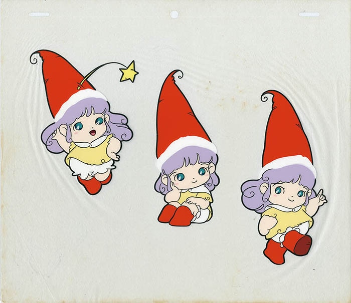 Memol With the Pointy Hat hanken cel.
