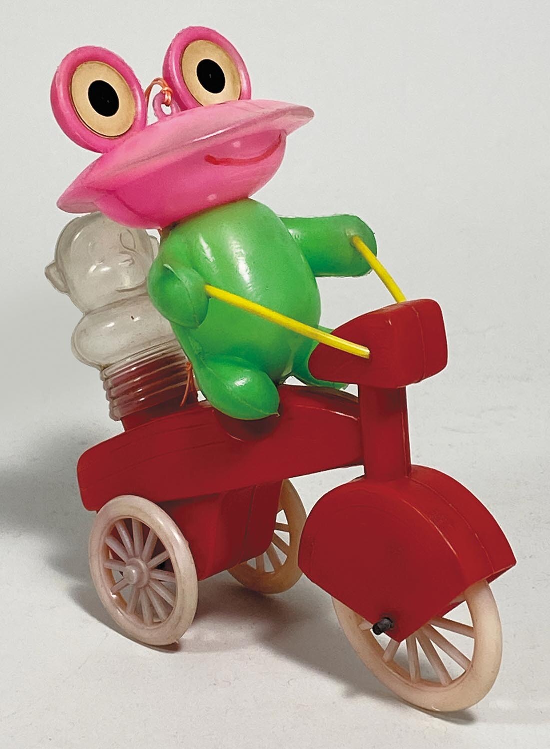 1078] 無版権 ケロヨン ポリ製三輪車