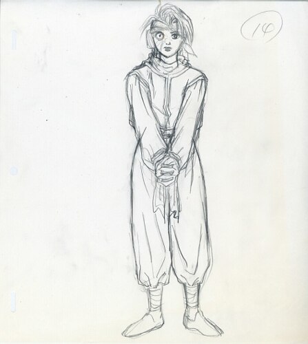 幽遊白書 版権用ラフ原画 幽遊白書 版権用ラフ原画
