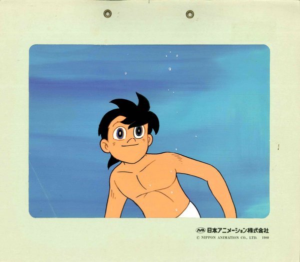 釣りキチ三平 セル画 - メルカリ 三平 釣キチ三平のセル画 画集「 四季 