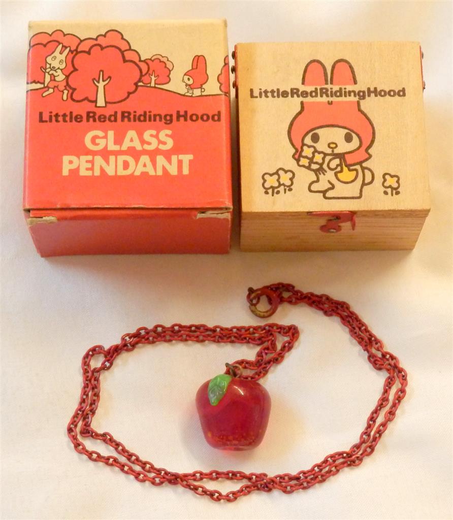 サンリオ Little Red Riding Hood(マイメロディ) 木箱入りガラス