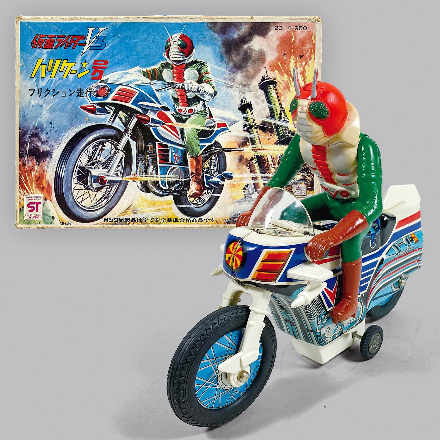 バトルスピリッツ 仮面ライダー1号&新サイクロン号 3枚セット 未使用品