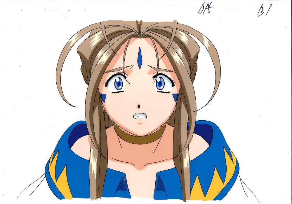 ああっ女神さまっセル画Ｂ22 本田雄サイン付き！ああっ女神さまっ『それぞれの想い』のセル画