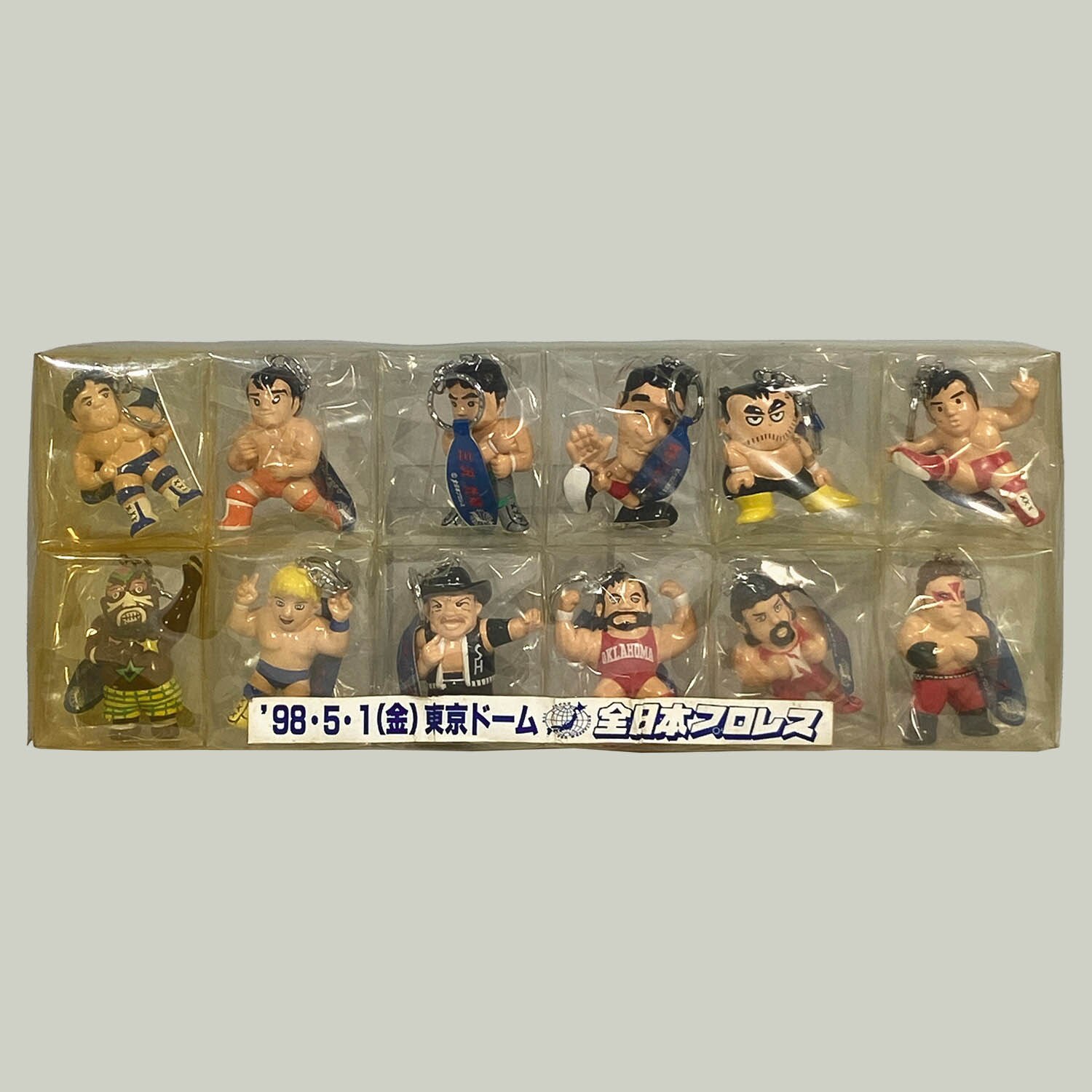 全日本プロレス 98,5,1東京ドーム フィギュアキーホルダーセット