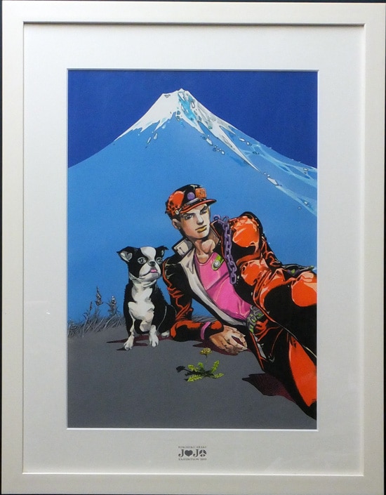 荒木飛呂彦 カラー複製イラスト ジョジョの奇妙な冒険
