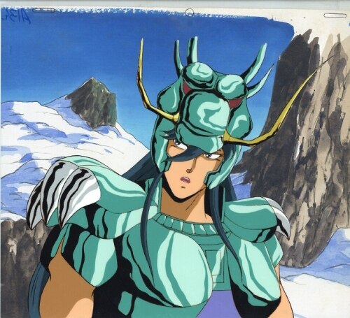 聖闘士星矢 龍座紫龍