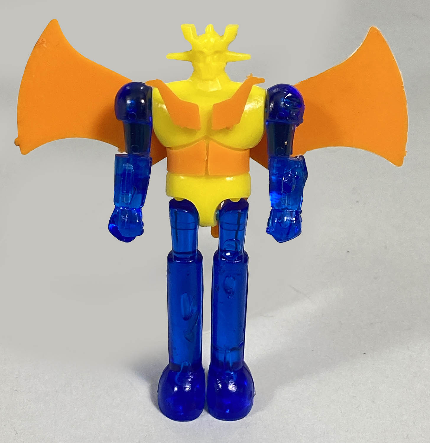 1302] 江崎グリコ マジンガーZ クリアブルー手足