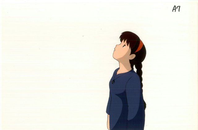天空の城ラピュタ シータ セル画