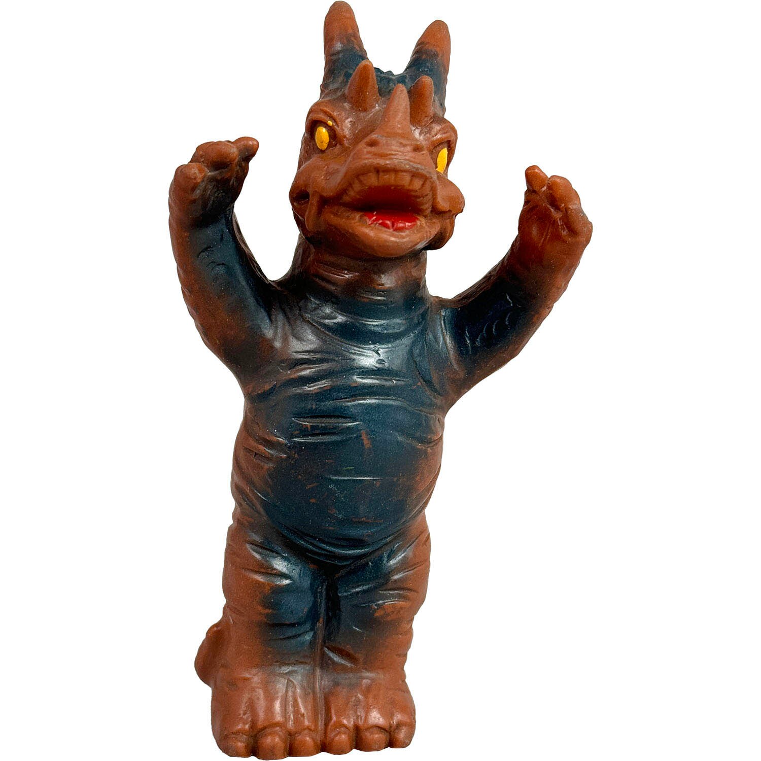 1317] 怪獣ジャンボ 指人形 パゴス 茶色成型