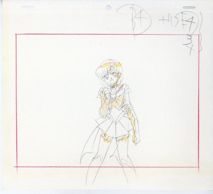 美少女戦士セーラームーン 原画 セーラー戦士