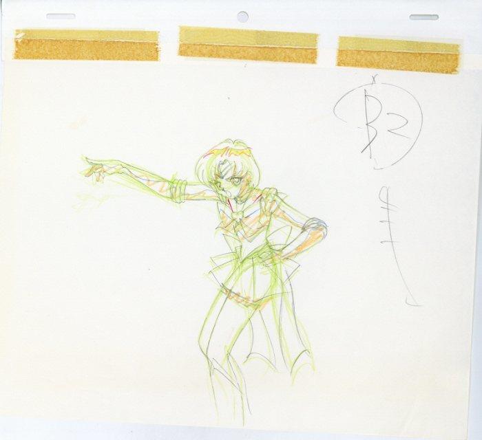 美少女戦士セーラームーン 原画 セーラー戦士