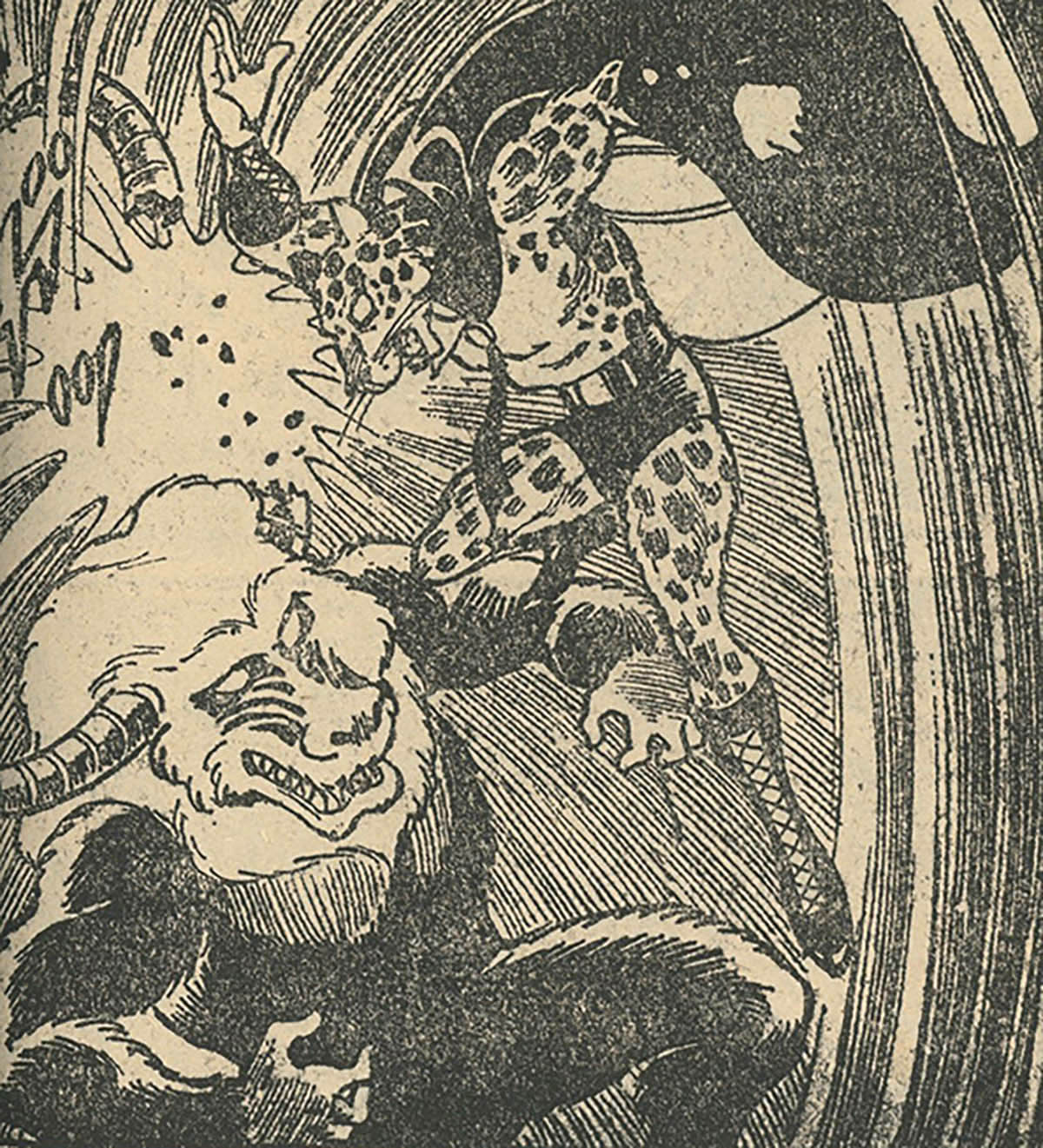 8133] 桑田次郎「豹マン」1968(S43)04.01ふろく