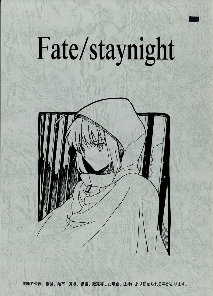 Fate Stay Night Unlimited Blabe Works 台本