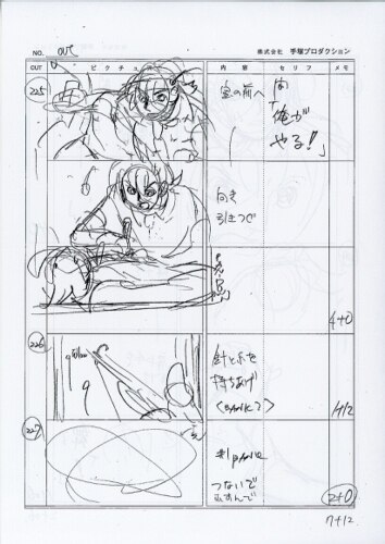 ブラックジャック、絵コンテ ふたりのブラック・ジャック マンガ＆アニメ絵コンテ・競演集