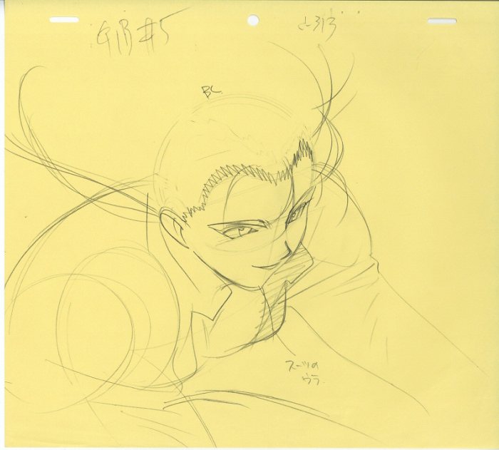 GOLDEN BOY さすらいのお勉強野郎 原画
