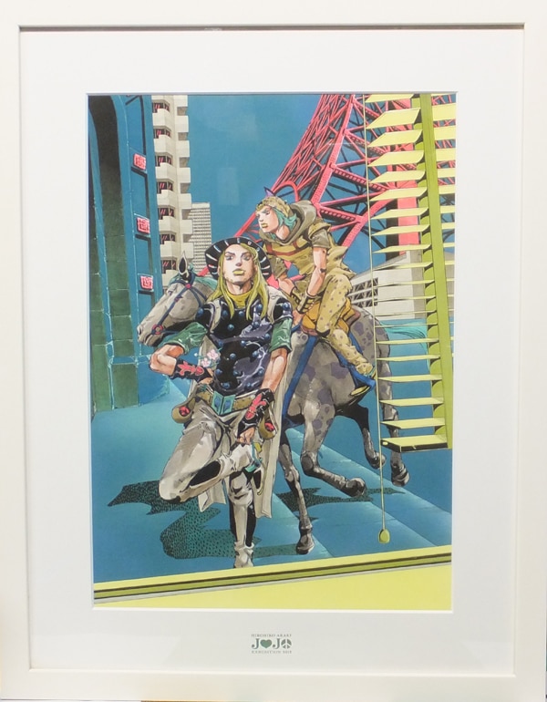 荒木飛呂彦カラー複製イラスト ジョジョの奇妙な冒険 スティール ボール ラン