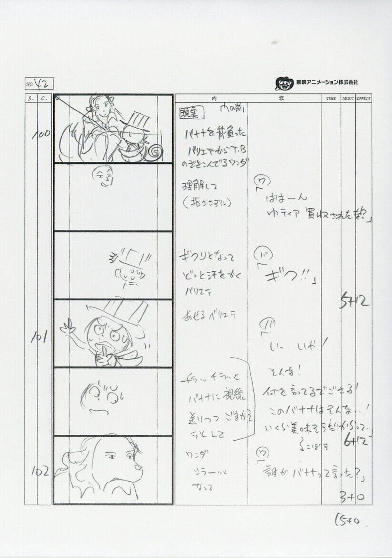 One Piece 絵コンテ