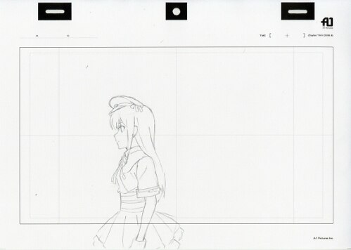 アイドルマスター シンデレラガールズ ラフ原画