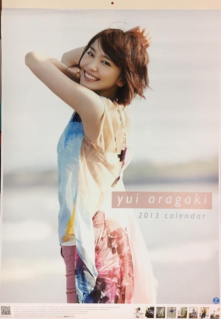 新垣結衣 2009年 カレンダー B2サイズ 8枚 おとなしく