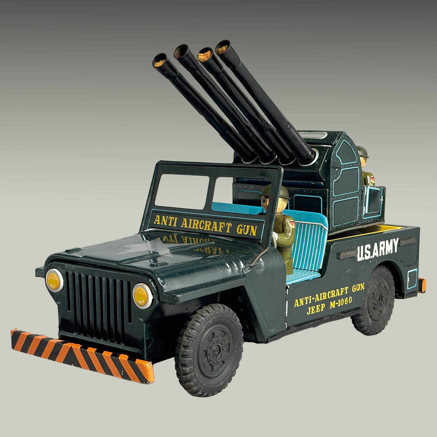 US Army Anti-Aircraft Gun Jeep 4 Guns US Army Anti-Aircraft Gun Jeep 4 Guns