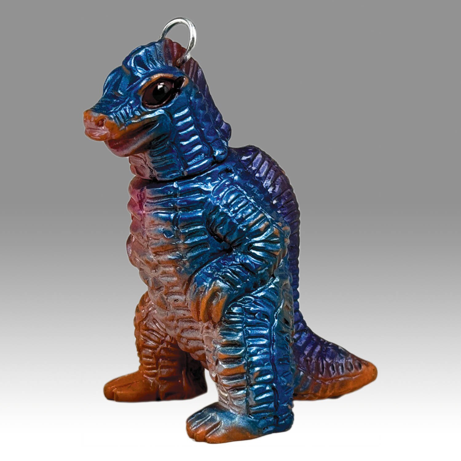 Red King Type Dorsal Fin Kaiju Mini Sofubi Pendant Top