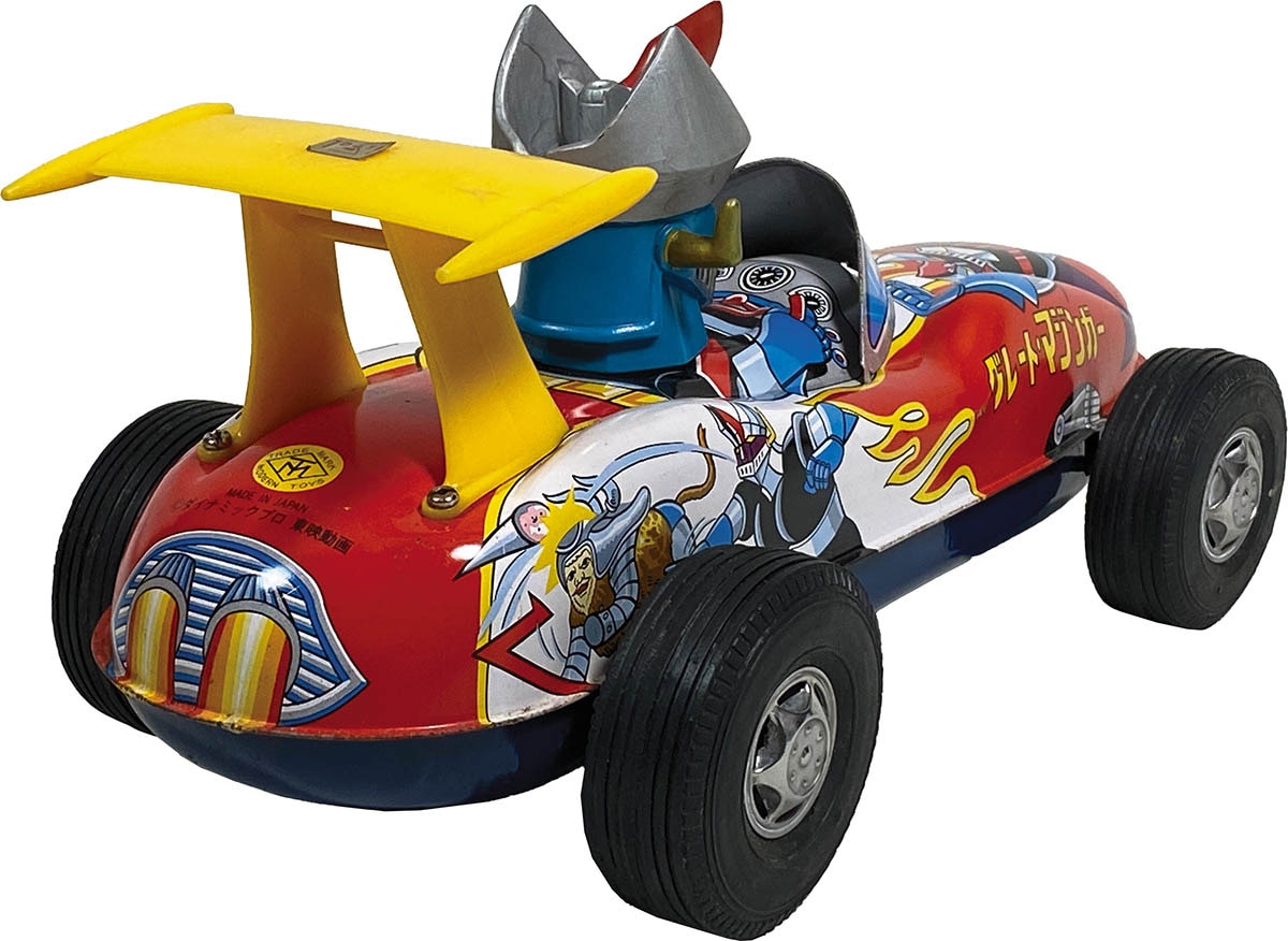 品多く 増田屋のウルトラマンのレースカー ブリキ おもちゃ