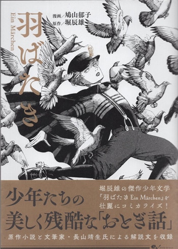 鳩山郁子 直筆イラストサイン本「羽ばたき Ein Marchen」