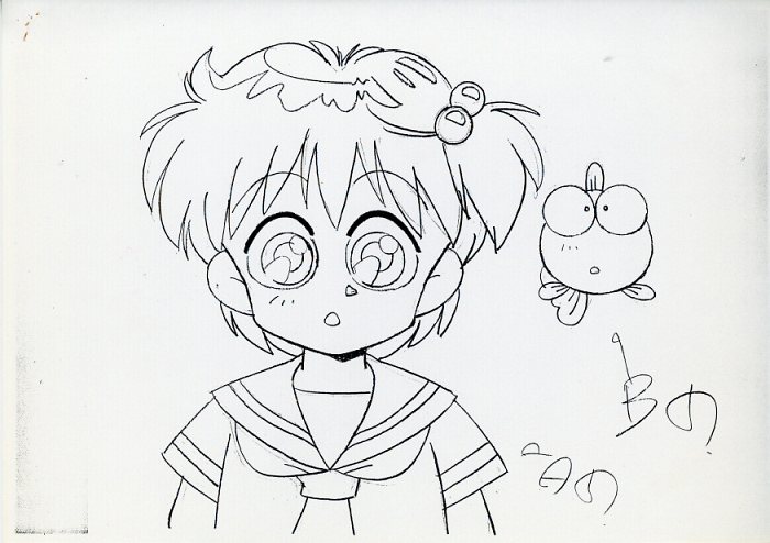 きんぎょ注意報! 原画コピー