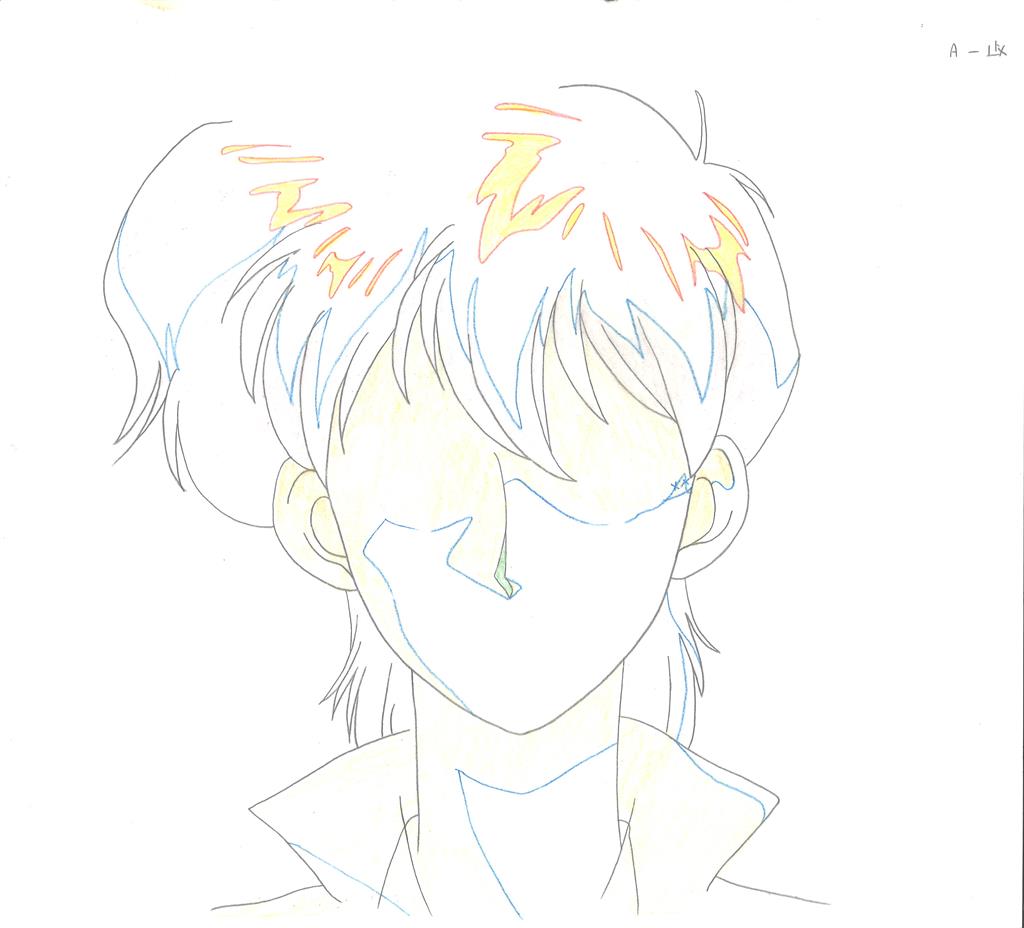 あしたへフリーキック 伍代隼 セル画