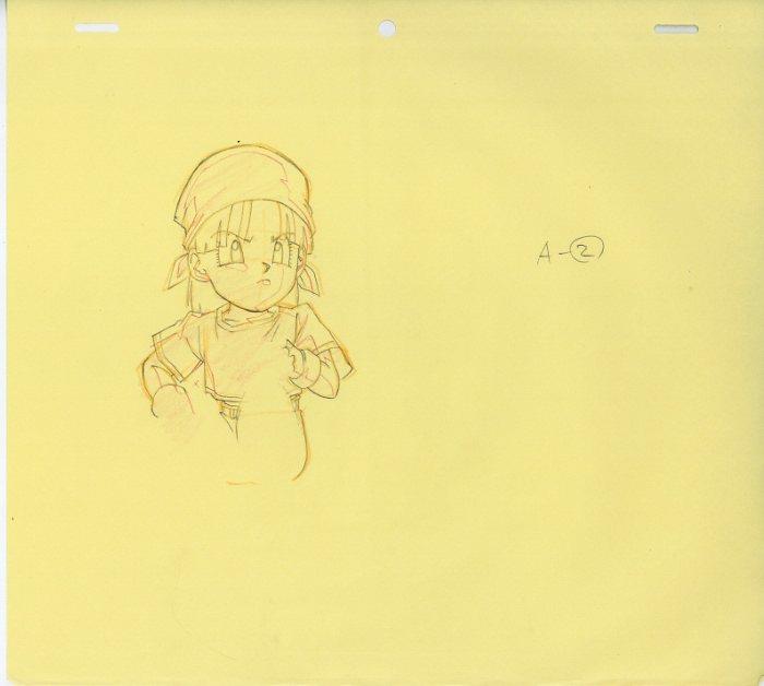 ドラゴンボールGT 原画 パン
