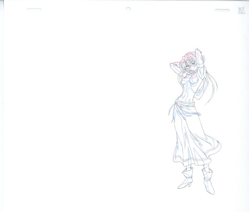 魔法戦士リウイ ED 原画