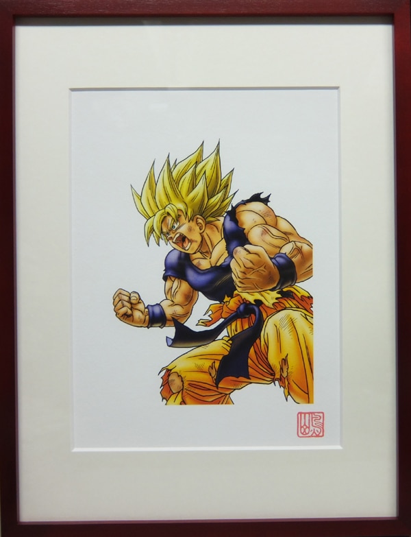 Pg 4102 ドラゴンボール カラー複製イラスト 鳥山明