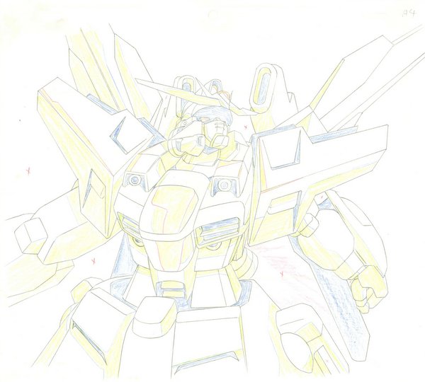 機動新世紀ガンダムX ガンダムダブルエックス セル画