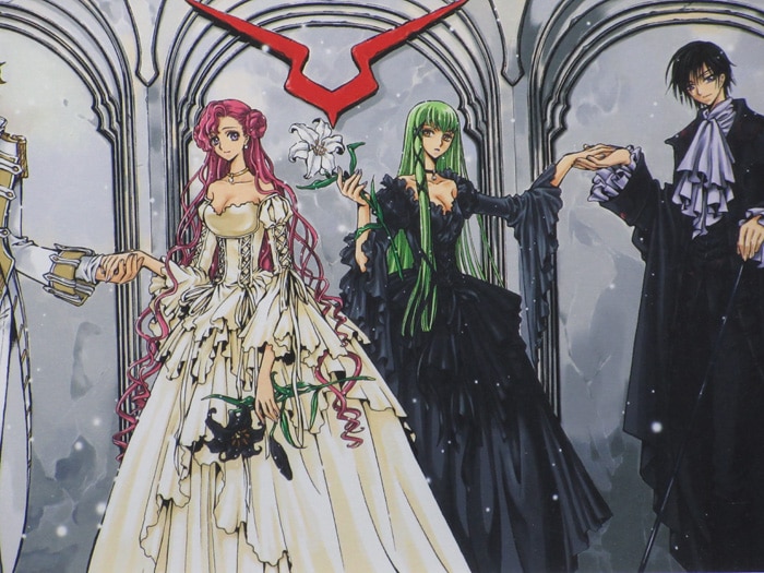 Clamp Color Reproduction Illustration Code Geass Lelouch Of The Rebellion