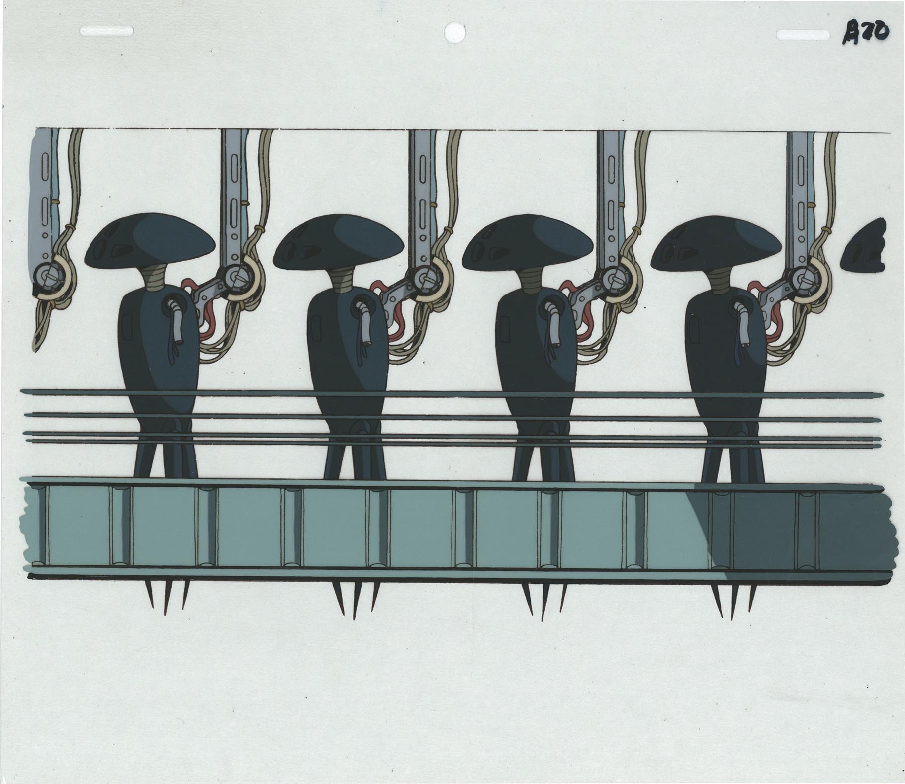 Giant Robo: The Day the Earth Stood Still Opening cel — image 1 of 1