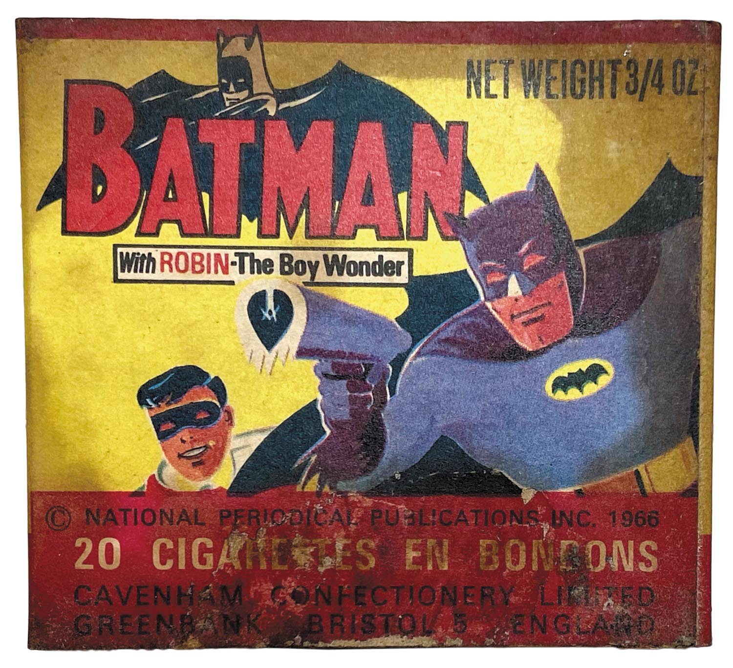 Batman Candy Empty Box