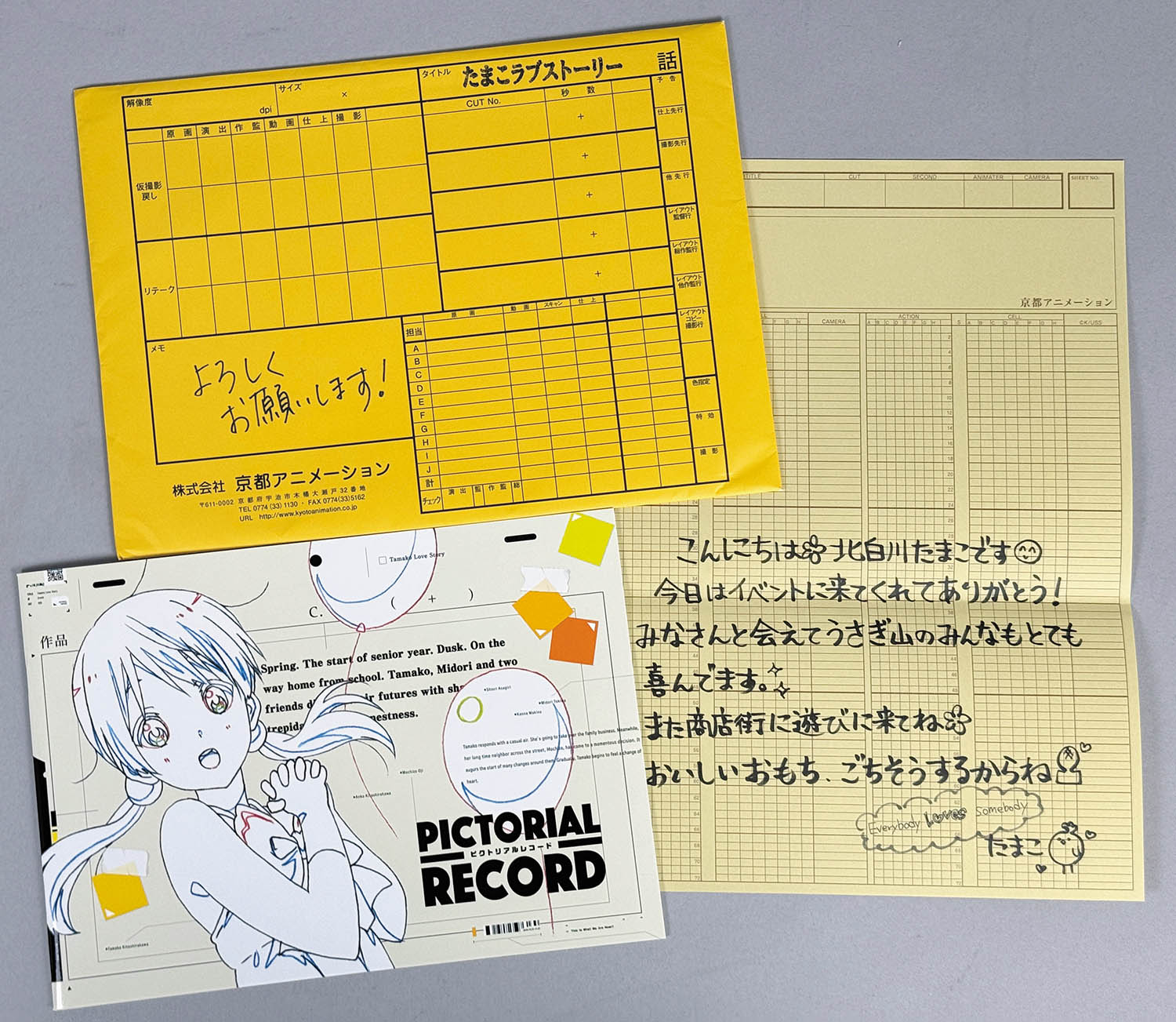 9210] 京都アニメーション/PICTORIAL RECORD たまこラブ