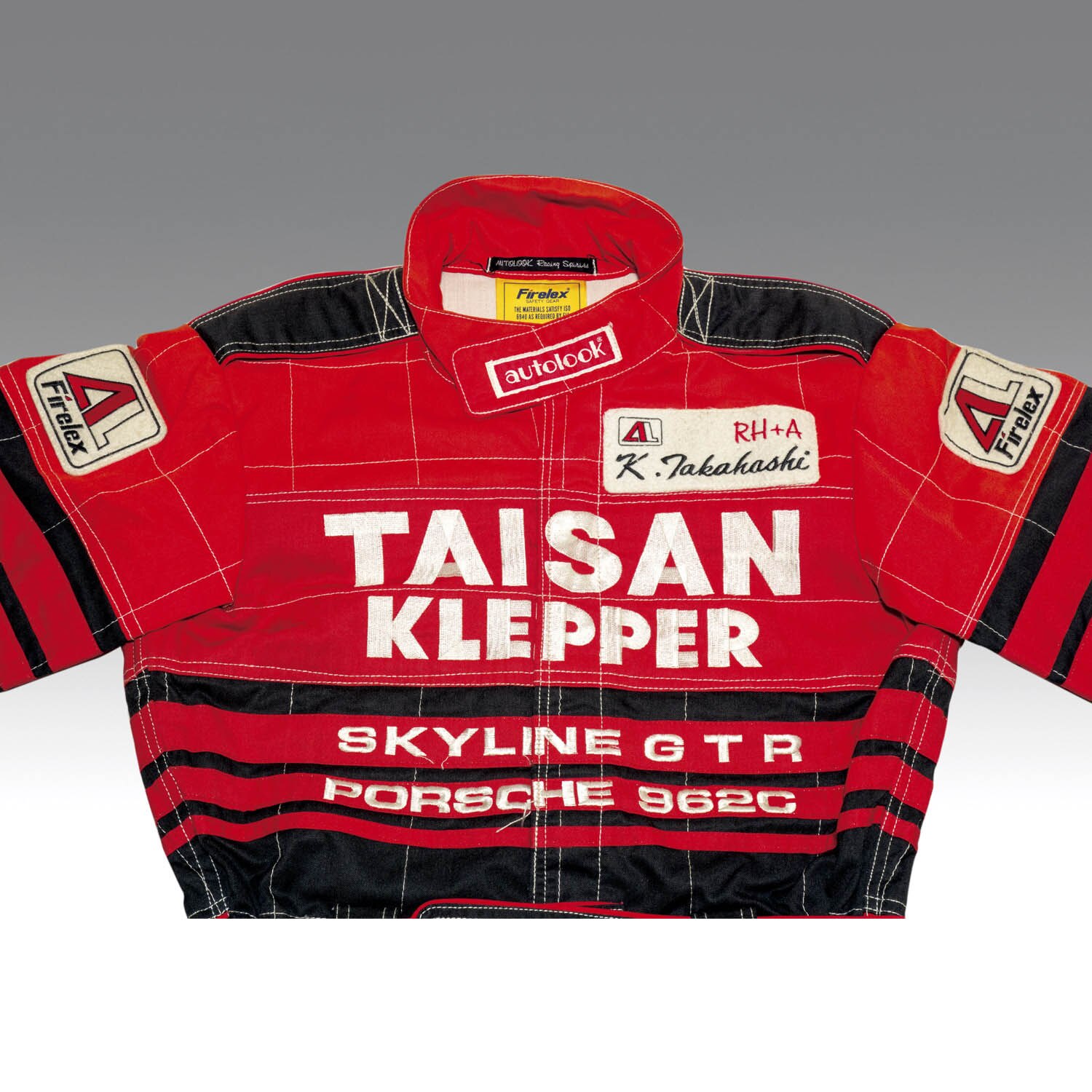 タイサンポルシェ962C/スカイラインGTRレーシングスーツ 本人用 タイサンポルシェ962C/スカイラインGTRレーシングスーツ 本人用