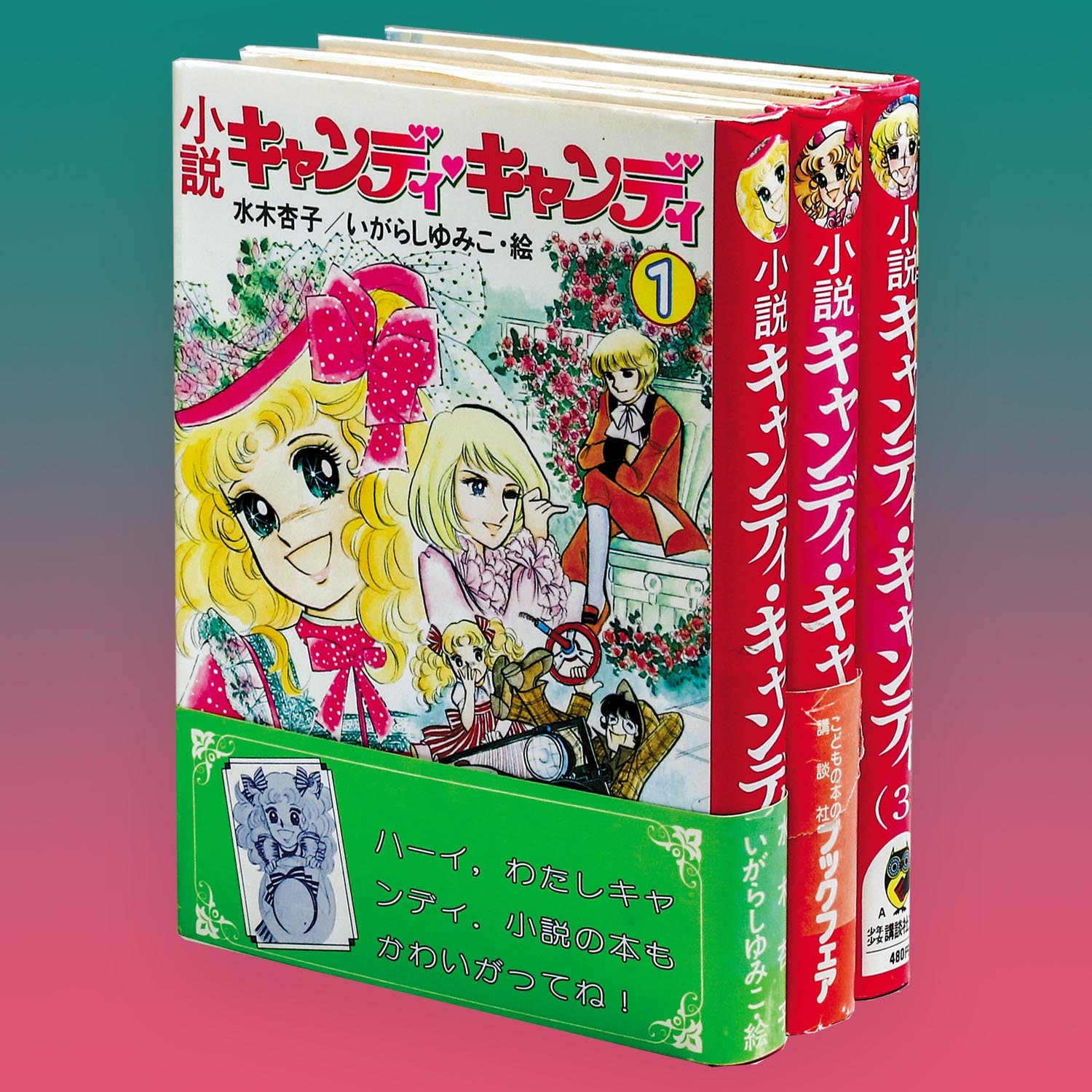 Novel Candy Candy Complete 3 Volume Set First Edition