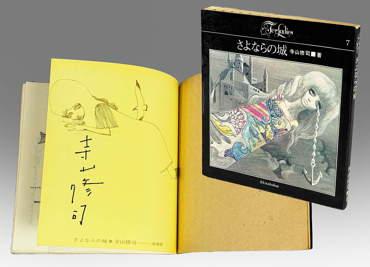 9510] 新書館/「寺山修司 直筆サイン本「さよならの城 」初版」