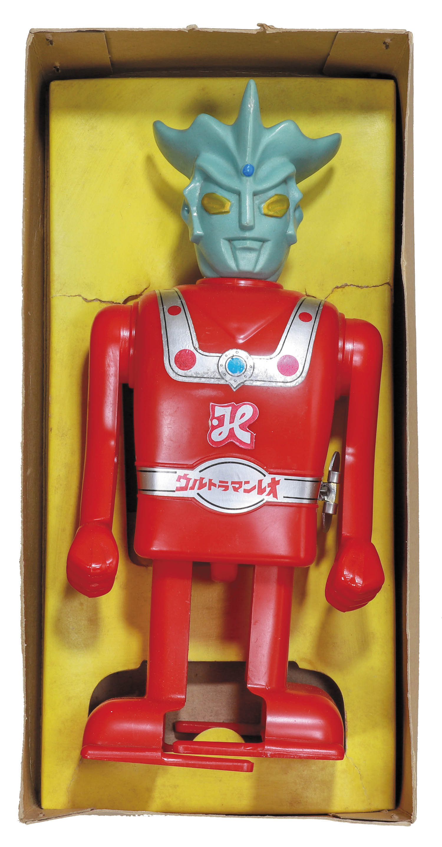 タカトク ウルトラマンレオ よく歩くゼンマイ式ロボット