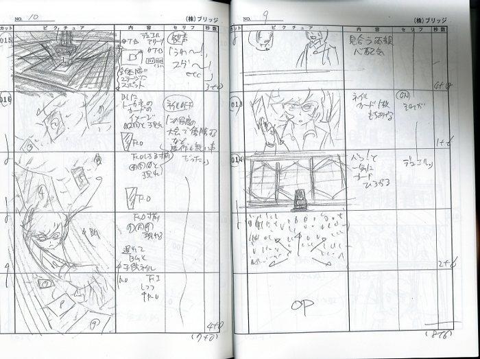 遊戯王SEVENS 絵コンテ