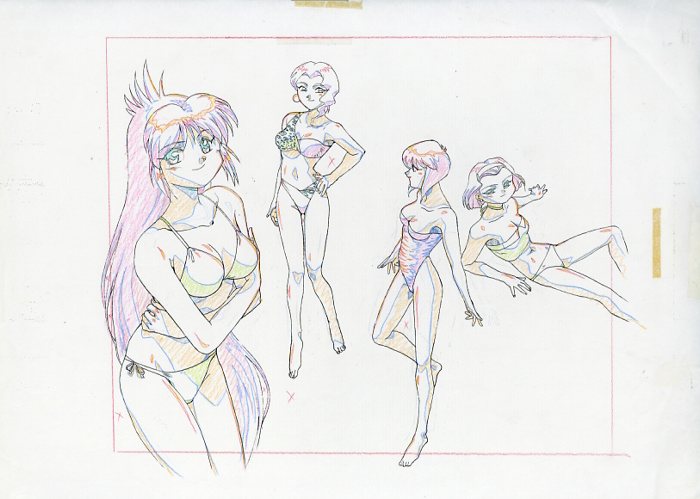 万能文化猫娘 OVA 版権用影指定