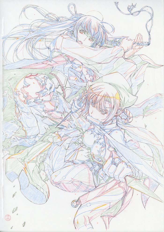 サムライホルモン the animation 版権用原画
