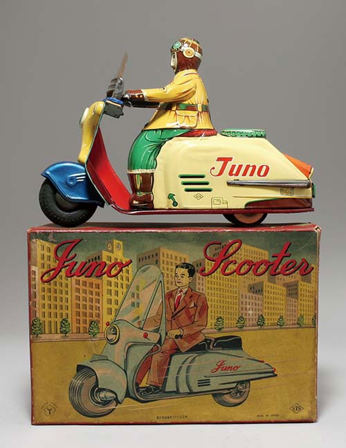 米澤玩具、田原製作所 ジュノー スクーター(JUNO SCOOTER)箱付