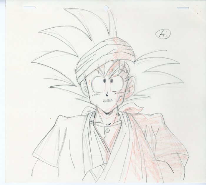 再入荷！】 ドラゴンボールZ 原画 悟空 少年漫画 - 少年漫画