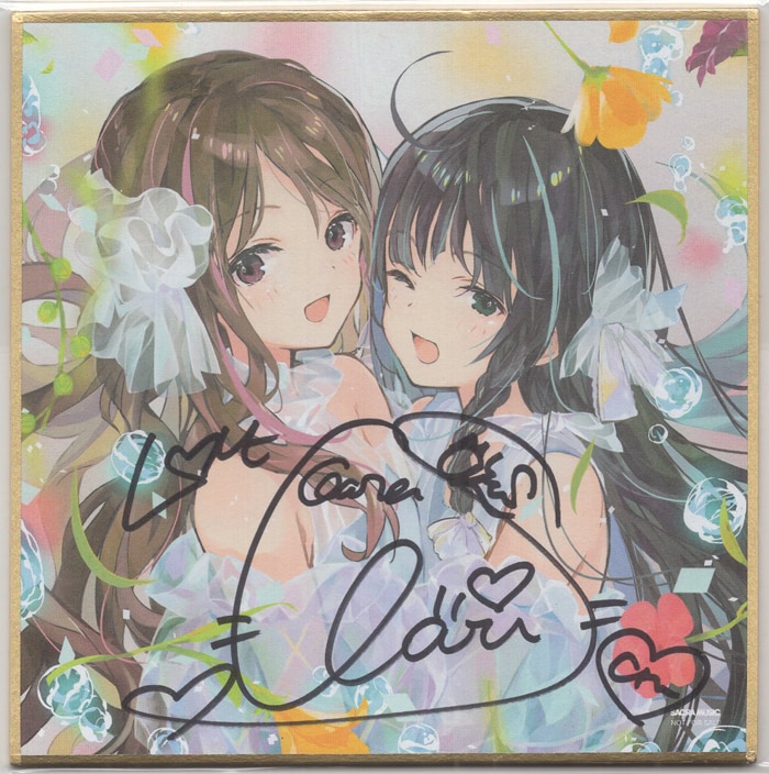 ClariS 直筆色紙「SINGLE BEST 2nd」
